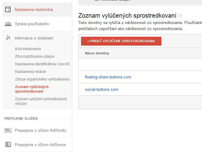 vylecene domeny sprostredkovanie