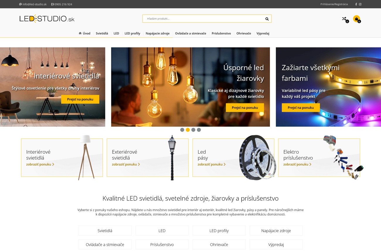 led studio uvod